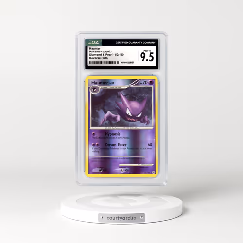 2007 Diamond & Pearl #50 Haunter - Holo (CGC 9.5 MINT+)
