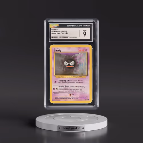 1999 Base Set #50/102 Gastly (CGC 9 MINT)