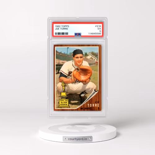 1962 Topps #218 Joe Torre (PSA 5 EX)