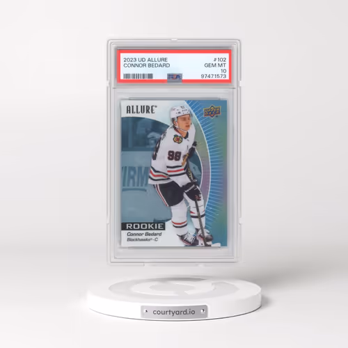 2023 Upper Deck Allure #102 Connor Bedard (PSA 10 GEM MINT)