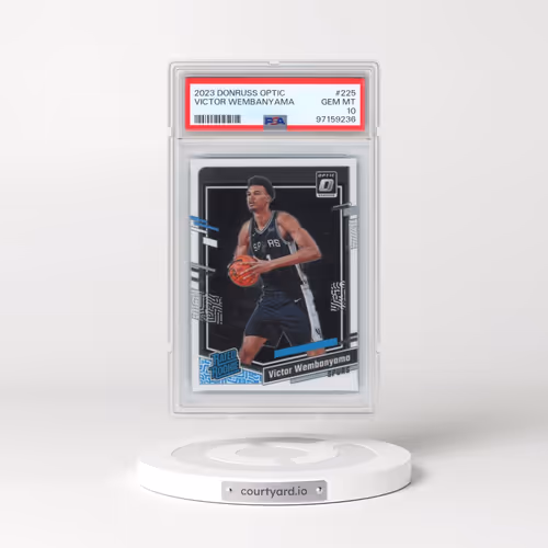 2023 Panini Donruss Optic #225 Victor Wembanyama (PSA 10 GEM MINT)