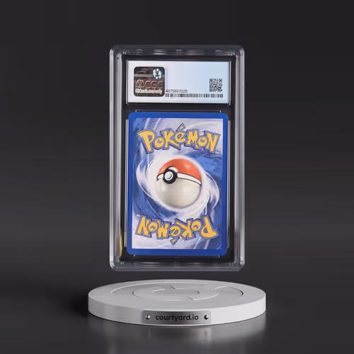 1999 Fossil #7/62 Hitmonlee - Galaxy Star Holo (CGC 9 MINT)