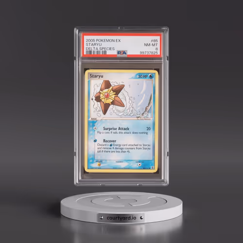 2005 Pokémon EX Delta Species #85 Staryu (PSA 8 NM-MT)