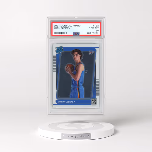 2021 Panini Donruss Optic #152 Josh Giddey (PSA 10 GEM MINT)