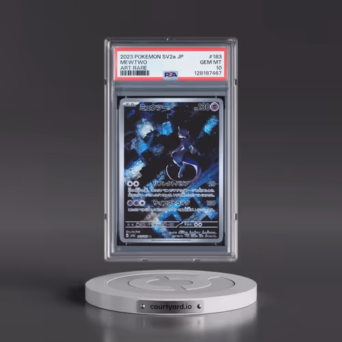 2023 Pokémon Sv2a-Pokemon 151 #183 Mewtwo - Art Rare (PSA 10 GEM MINT)