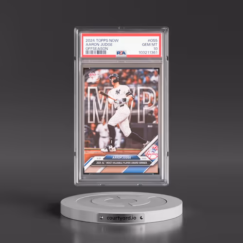 2024 Topps Now Offseason #OS5 Aaron Judge (PSA 10 GEM MINT)