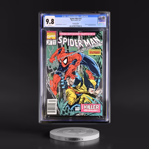 Spider-Man #12 CGC 9.8 White Pages (Marvel Comics, 7/91) - Newsstand Edition