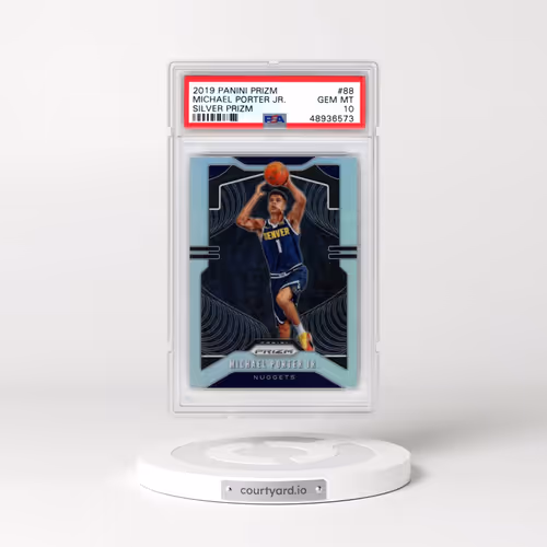 2019 Panini Prizm #88 Michael Porter Jr. - Silver Prizm (PSA 10 GEM MINT)