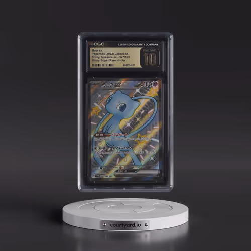 2023 Shiny Treasure ex #327/190 Mew ex - Shiny Super Rare Holo (CGC 10 PRISTINE)