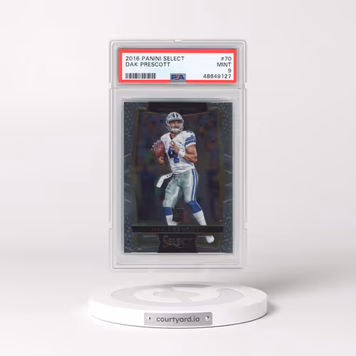 2016 Panini Select #70 Dak Prescott (PSA 9 MINT)