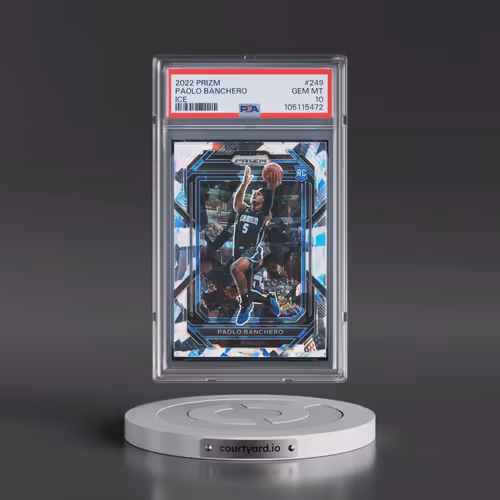 2022 Panini Prizm #249 Paolo Banchero - Ice (PSA 10 GEM MINT)