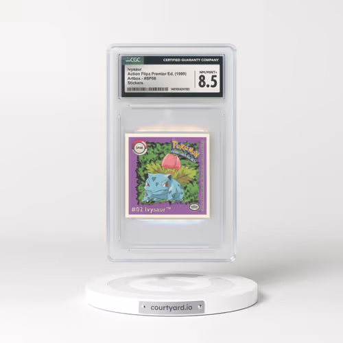 1999 Action Flipz #SP08 Ivysaur (CGC 8.5 NM-MT+)