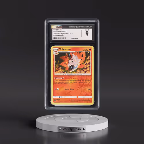 2017 Shining Legends #13/73 Volcarona - Reverse Holo (CGC 9 MINT)