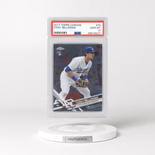 2017 Topps Chrome #79 Cody Bellinger (PSA 10 GEM MINT)