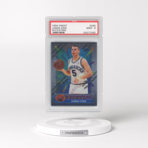 1994 Finest #286 Jason Kidd - w/Coating (PSA 9 MINT)
