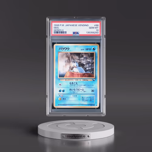 1998 Pokémon Vending #86 Seel - Series II (PSA 10 GEM MINT)