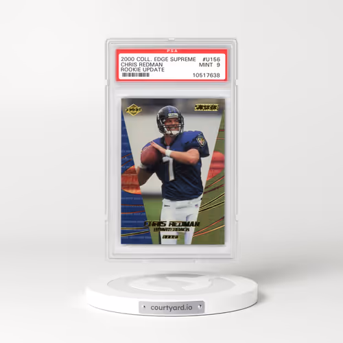 2000 Collector's Edge Supreme #U156 Chris Redman - Rookie Update (PSA 9 MINT)