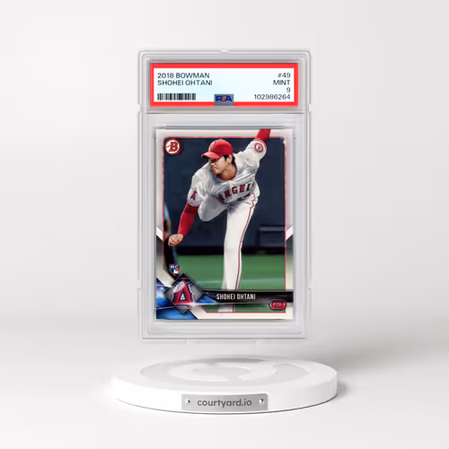 2018 Bowman #49 Shohei Ohtani (PSA 9 MINT)