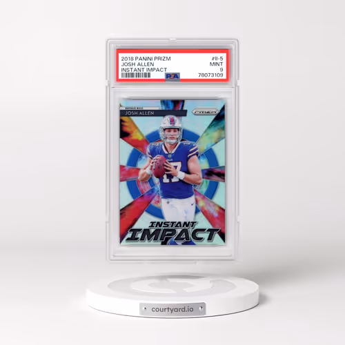 2018 Panini Prizm Instant Impact #II-5 Josh Allen (PSA 9 MINT)