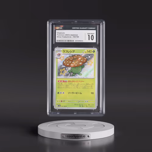 2023 Shiny Treasure ex #193/190 Vileplume - Shiny Rare Holo (CGC 10 GEM MINT)