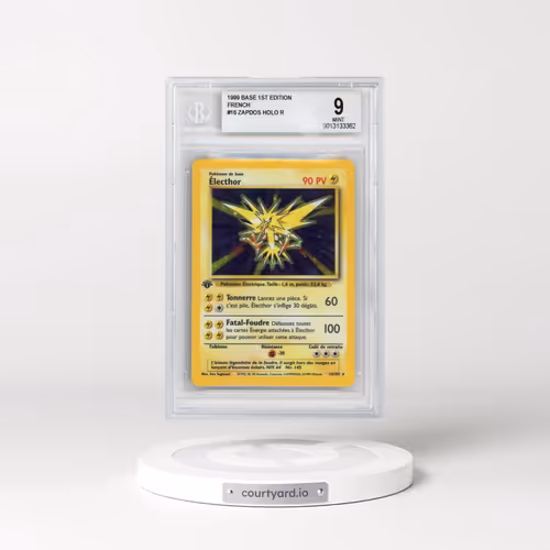 1999 Pokémon Base #16 Zapdos - 1st Edition Holo (BGS 9 MINT)