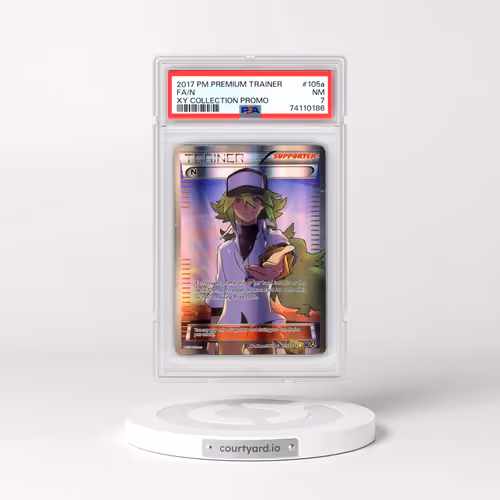 2017 Pokémon Premium Trainer XY Collection Promo #105a N - Full Art (PSA 7 NM)