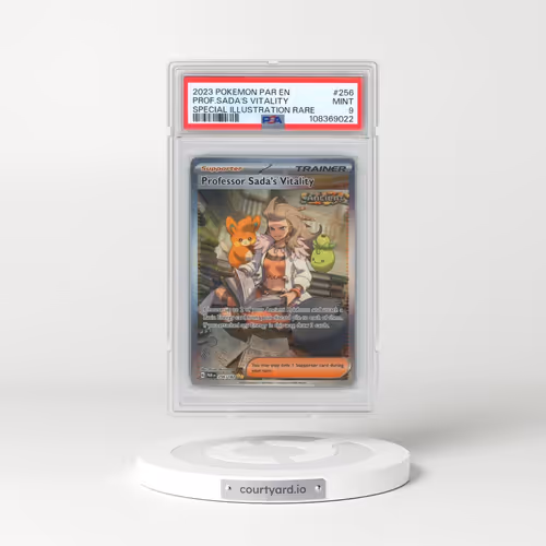 2023 Pokémon Par EN-Paradox Rift #256 Professor Sada's Vitality - Special Illustration Rare (PSA 9 M