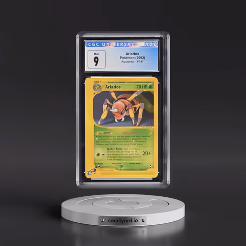 2003 Aquapolis #3/147 Ariados (CGC 9 MINT)