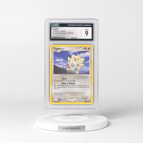 2008 Great Encounters #88/106 Togepi (CGC 9 MINT)