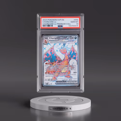 2023 Pokémon Svp EN-SV Black Star Promo #056 Charizard EX - Holo Charizard EX Premium Collection (PS