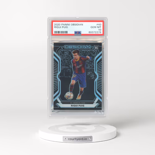 2020 Panini Obsidian #40 Riqui Puig (PSA 10 GEM MINT)
