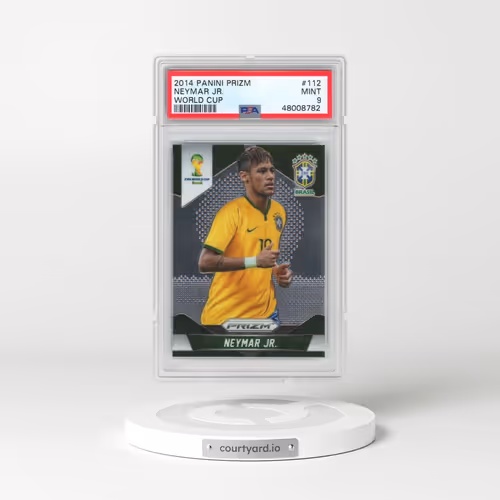 2014 Panini Prizm World Cup #112 Neymar Jr. (PSA 9 MINT)