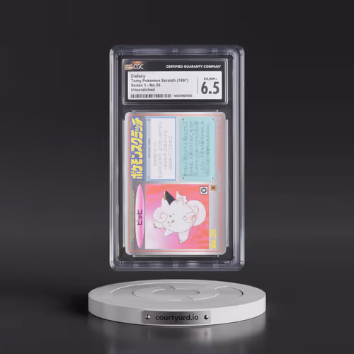 1997 Series 1 #35 Clefairy - Unscratched (CGC 6.5 EX-NM+)