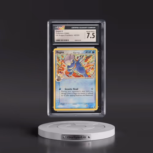 2006 EX Dragon Frontiers #43/101 Bagon δ (CGC 7.5 NM+)