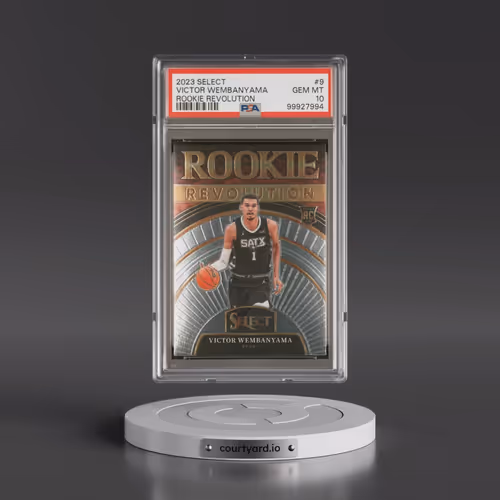 2023 Panini Select Rookie Revolution #9 Victor Wembanyama (PSA 10 GEM MINT)