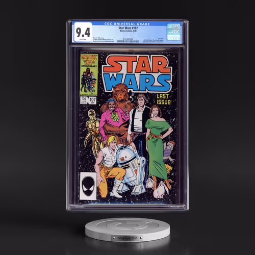 Star Wars #107 CGC 9.4 White Pages (Marvel Comics, 9/86)