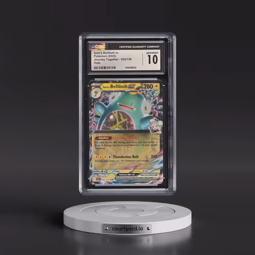 2025 Pokémon Jtg EN-Journey Together #053 Iono's Bellibolt EX - Holo (CGC 10 GEM MINT)