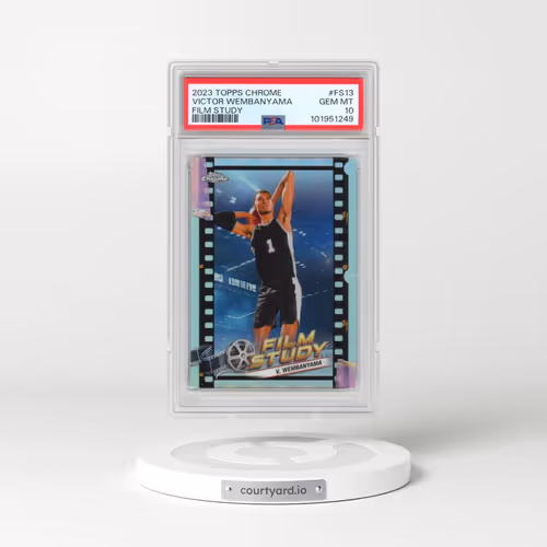 2023 Topps Chrome Film Study #FS13 Victor Wembanyama (PSA 10 GEM MINT)