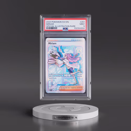 2023 Pokémon Svi EN-Scarlet & Violet #251 Miriam - Special Illustration Rare (PSA 9 MINT)