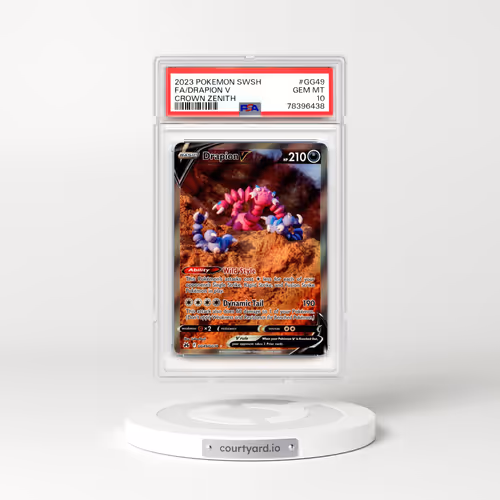 2022 Crown Zenith #GG49 Drapion V - Holo (PSA 10 GEM MINT)