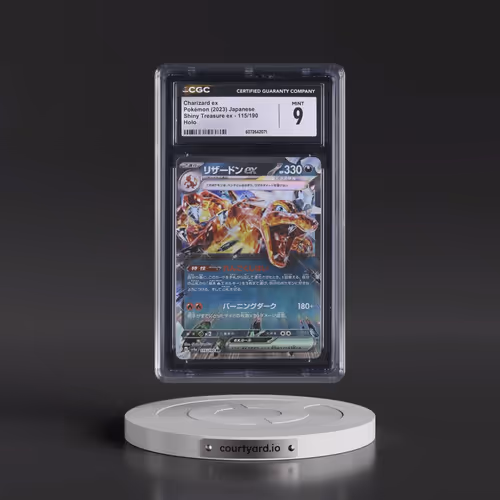 2023 Shiny Treasure ex #115/190 Charizard ex - Holo (CGC 9 MINT)