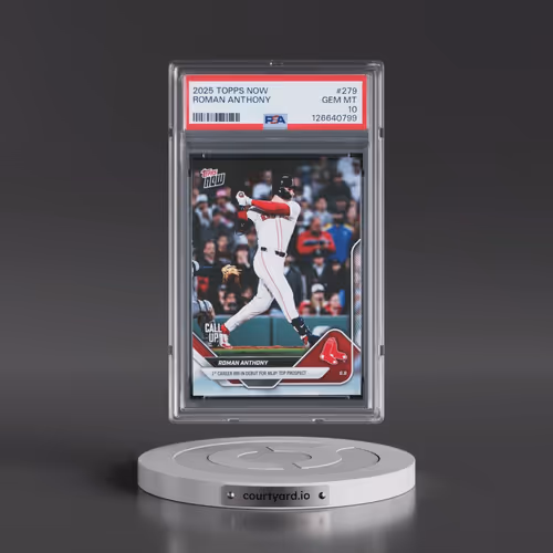 2025 Topps Now #279 Roman Anthony (PSA 10 GEM MINT)