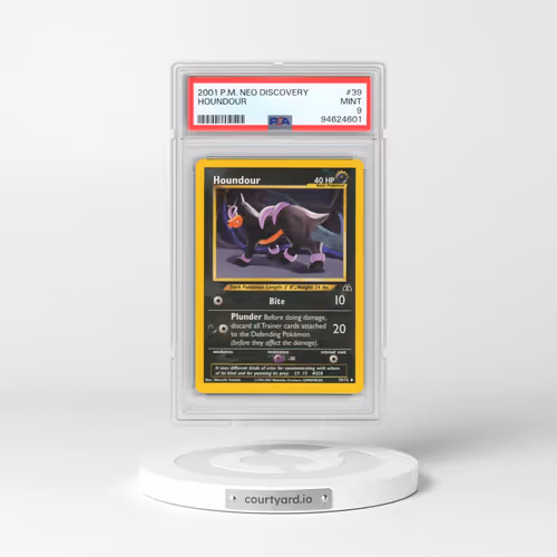2001 Pokémon Neo Discovery #39 Houndour (PSA 9 MINT)