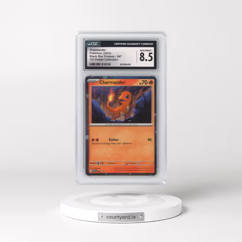 2023 Black Star Promos - Scarlet & Violet SVP EN #047 Charmander - Cosmos Holo (CGC 8.5 NM-MT+)