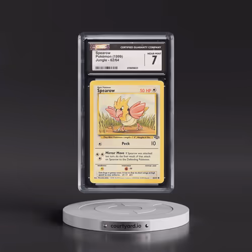 1999 Jungle #62/64 Spearow (CGC 7 NM)