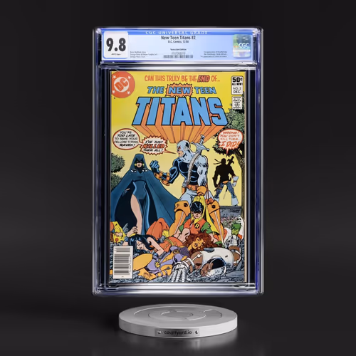 New Teen Titans #2 CGC 9.8 White Pages (D.C. Comics, 12/80) - Newsstand Edition