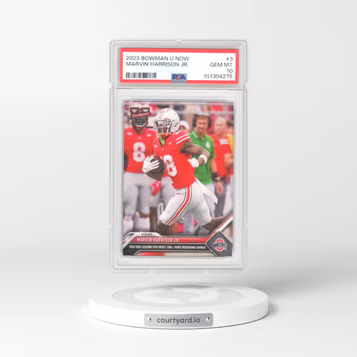2023 Bowman U Now #3 Marvin Harrison Jr. (PSA 10 GEM MINT)
