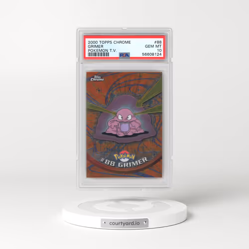 2000 Topps Chrome Pokémon T.V. #88 Grimer (PSA 10 GEM MINT)