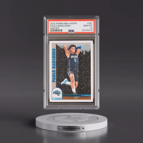 2022 Panini NBA Hoops #281 Paolo Banchero - Winter (PSA 10 GEM MINT)