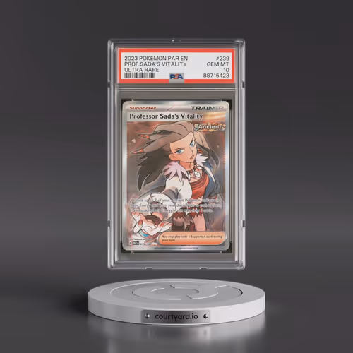 2023 Pokémon Par EN-Paradox Rift #239 Professor Sada's Vitality - Ultra Rare (PSA 10 GEM MINT)